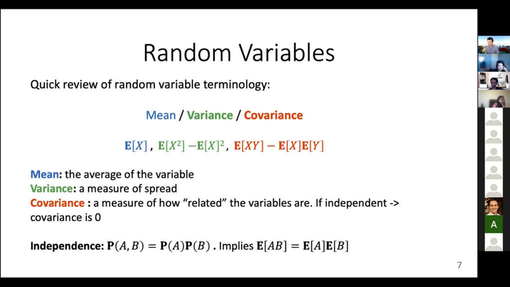 Defining the random variables for our weak supervision model